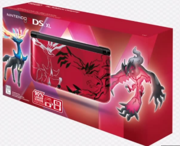 Nintendo 3DS XL Pokemon Xerneas + Yveltal Red Edition